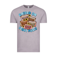 Vintage Zinc raised on jesus music Vintage Tee - MaliasSmallBusiness