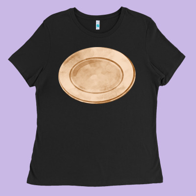 Plate Fa Element Ladies Tee Designed By Fadigitalartstudio