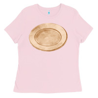 Bubblegum Pink plate fa element Ladies Tee - FaDigitalArtStudio