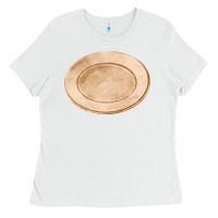 White plate fa element Ladies Tee - FaDigitalArtStudio