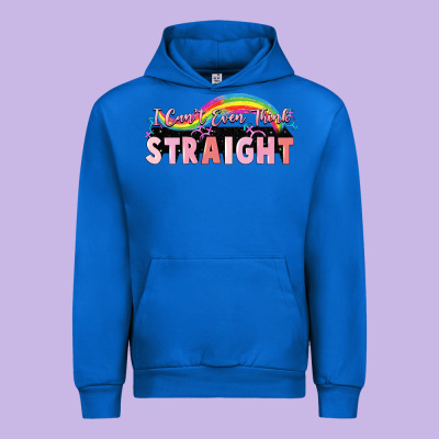 I Cant Ever Think Straight Urban Hoodie Designed By Fadigitalartstudio