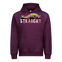 Mauve Wine i cant ever think straight Urban Hoodie - FaDigitalArtStudio