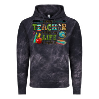 Cloud Black being a teacher makes my life complete Vintage Hoodie - RanaPortraitStore