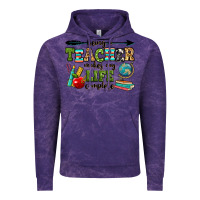 Cloud Purple being a teacher makes my life complete Vintage Hoodie - RanaPortraitStore
