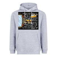 Heather Grey i'm a bus driver school bus black Heavyweight Hoodie - TumblerDesignByShophia