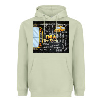 Matcha i'm a bus driver school bus black Heavyweight Hoodie - TumblerDesignByShophia