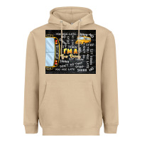 Mushroom i'm a bus driver school bus black Heavyweight Hoodie - TumblerDesignByShophia