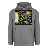 Storm i'm a bus driver school bus black Heavyweight Hoodie - TumblerDesignByShophia