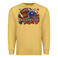 Antique Gold Touchdown season American football 4th of july Premium Sweatshirt - HowdyJamesFarm