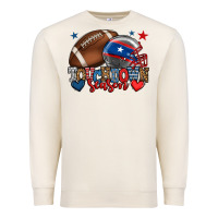 Sandshell Touchdown season American football 4th of july Premium Sweatshirt - HowdyJamesFarm