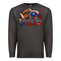 Smoke Touchdown season American football 4th of july Premium Sweatshirt - HowdyJamesFarm