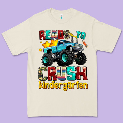Ready To School Crush Kindergarten Premium Tee Designed By Adodesignshop