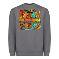 Storm Phlebotomist pumpkin Heavyweight Sweatshirt - NancyCooperArtShop