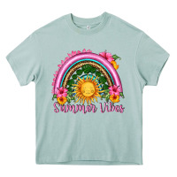 Arona summer vibes  rainbow Heavy Core Tee - HRA Design Shop