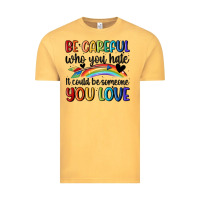 Vintage Mustard be careful who you hate Vintage Tee - MaliasSmallBusiness