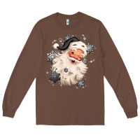 Chestnut white christmas santa claus Long Sleeve Tee - MaliasSmallBusiness