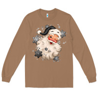 Toasted Coconut white christmas santa claus Long Sleeve Tee - MaliasSmallBusiness