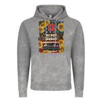 Western God Bless America Vintage Hoodie | Teevron