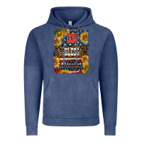 Vintage Denim Western God Bless America Vintage Hoodie - LillyAllenDesigns