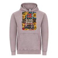 Vintage Zinc Western God Bless America Vintage Hoodie - LillyAllenDesigns