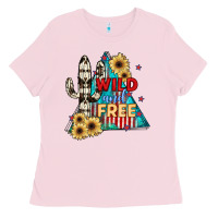Bubblegum Pink Wıld and Free Ladies Tee - JahusDesignShop