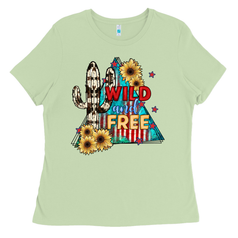 Wıld And Free Ladies Tee by JahusDesignShop | Teevron