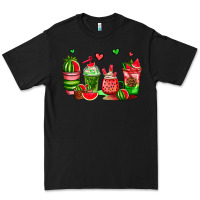 Black watermelon coffee cups Premium Tee - AdoDesignShop