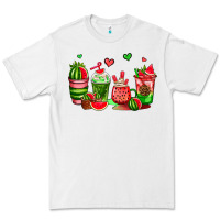 White watermelon coffee cups Premium Tee - AdoDesignShop