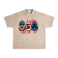 French Oak usa popsicles Urban Heavy Tee - MaliasSmallBusiness