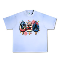 Grape Ice usa popsicles Urban Heavy Tee - MaliasSmallBusiness