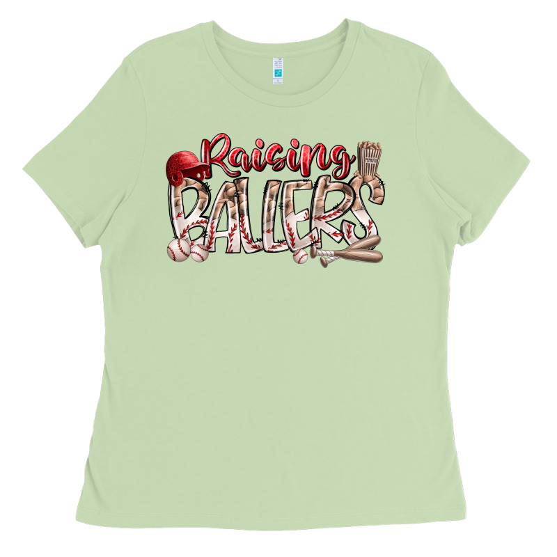 Raising Ballers Ladies Tee by RacoonDesign | Teevron