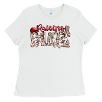 White Raising Ballers Ladies Tee - RacoonDesign