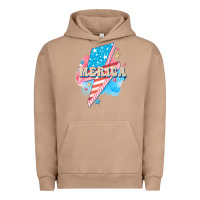 Pigment Burro Merica leopard lightning bolt Urban Hoodie - FaDigitalArtStudio