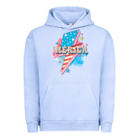 Pigment Grape Ice Merica leopard lightning bolt Urban Hoodie - FaDigitalArtStudio