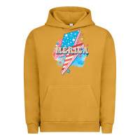 Pigment Peanut Butter Merica leopard lightning bolt Urban Hoodie - FaDigitalArtStudio