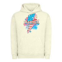 Pigment Pistachio Merica leopard lightning bolt Urban Hoodie - FaDigitalArtStudio