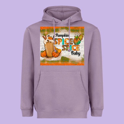 Pumpkin Spice Spice Baby Heavyweight Hoodie Designed By Tumblerdesignbyshophia
