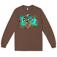 Chestnut faith cross Long Sleeve Tee - JahusDesignShop