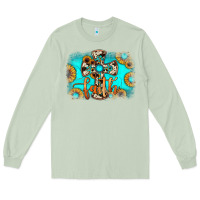 Matcha faith cross Long Sleeve Tee - JahusDesignShop