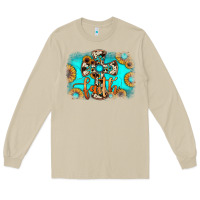 Mushroom faith cross Long Sleeve Tee - JahusDesignShop