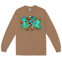 Toasted Coconut faith cross Long Sleeve Tee - JahusDesignShop