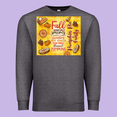 Pumpkin Pie And Family Premium Sweatshirt Designed By Tumblerdesignbyshophia
