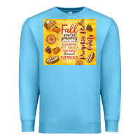 Ocean Blue pumpkin pie and family Premium Sweatshirt - TumblerDesignByShophia