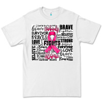 White breast cancer nobody fights alone Premium Tee - JahusDesignShop