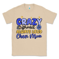 Mushroom crazy proud always loud cheer mom Classic Tee - MaliasSmallBusiness