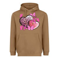 Cancer Hearts Cancer Awaneress Heavyweight Hoodie | Teevron