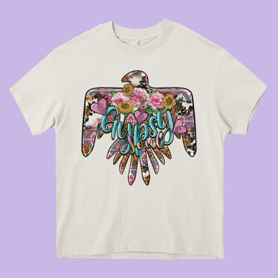 Gypsy Soul Thunderbird Heavy Core Tee Designed By Barkaloodesign
