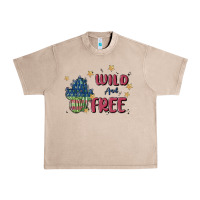 French Oak wild and free Urban Heavy Tee - MaliasSmallBusiness