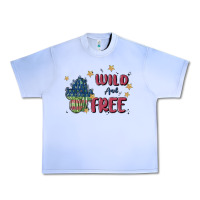 Grape Ice wild and free Urban Heavy Tee - MaliasSmallBusiness