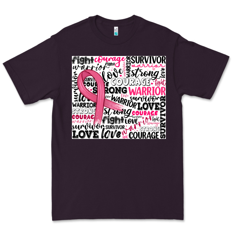Breast Cancer Ribbon Premium Tee by JahusDesignShop | Teevron